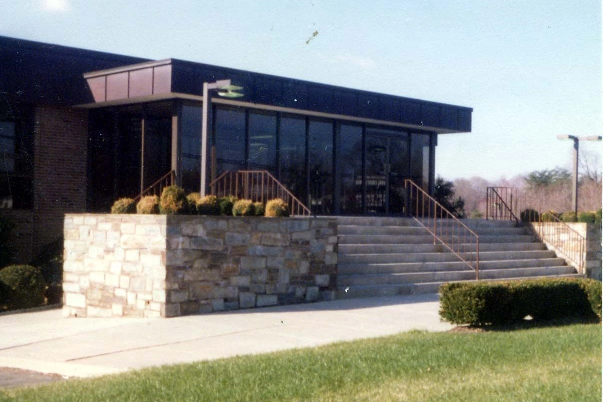 Apple FCU building in the 1970s