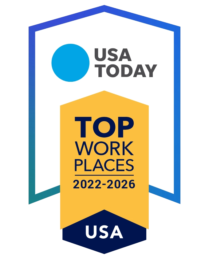 USA Today Top Work Places 2022-2026